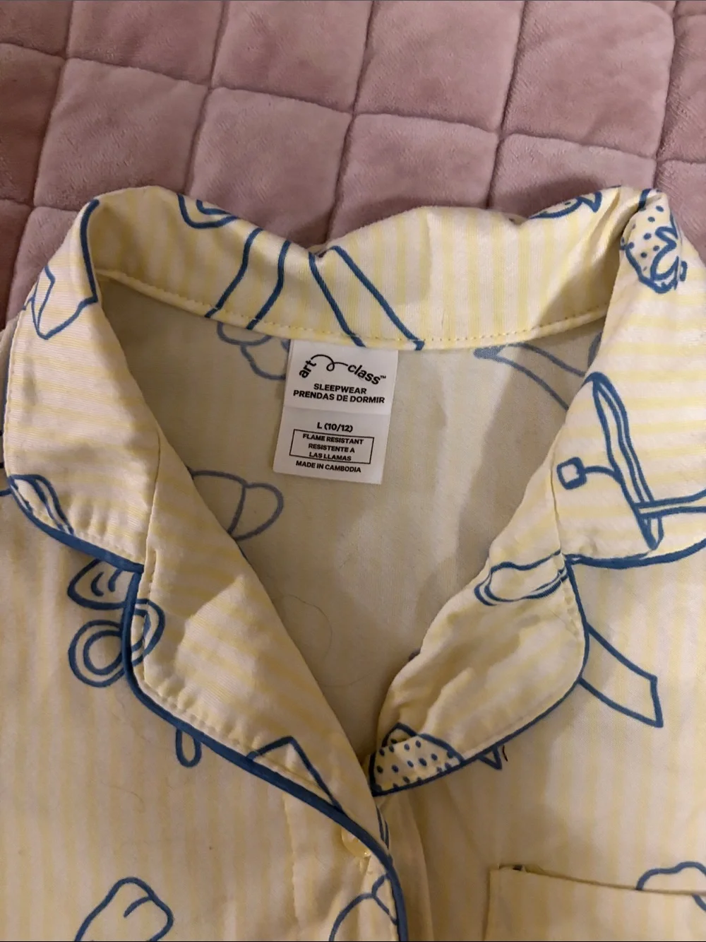 art class soft yellow